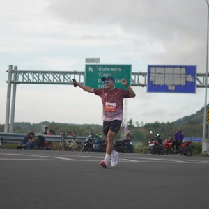 Race photo from KEDIRI HALF MARATHON 2026