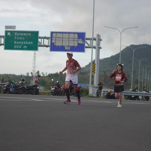 Race photo from KEDIRI HALF MARATHON 2026