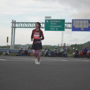 Race photo from KEDIRI HALF MARATHON 2026