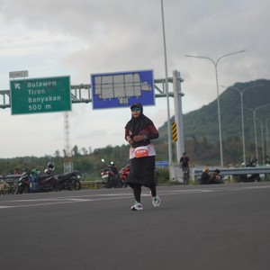 Race photo from KEDIRI HALF MARATHON 2026