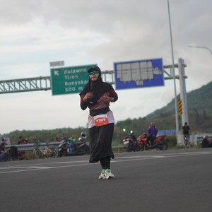Race photo from KEDIRI HALF MARATHON 2026