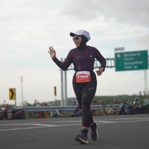 Race photo from KEDIRI HALF MARATHON 2026