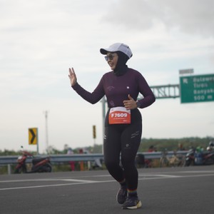 Race photo from KEDIRI HALF MARATHON 2026