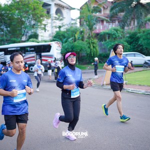 Race photo from BOGORUN 2026