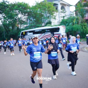 Race photo from BOGORUN 2026