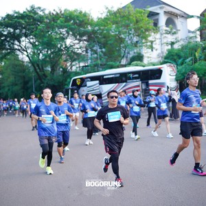 Race photo from BOGORUN 2026
