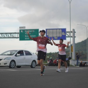 Race photo from KEDIRI HALF MARATHON 2026