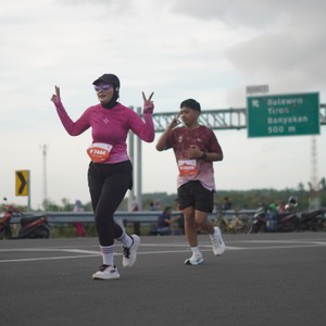 Race photo from KEDIRI HALF MARATHON 2026