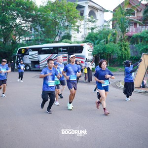 Race photo from BOGORUN 2026