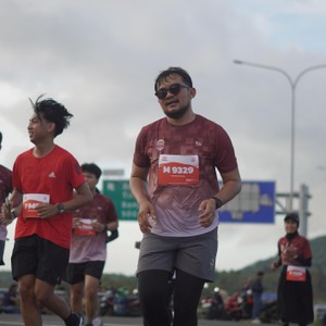 Race photo from KEDIRI HALF MARATHON 2026