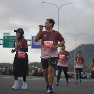 Race photo from KEDIRI HALF MARATHON 2026