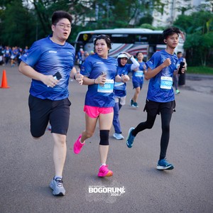 Race photo from BOGORUN 2026