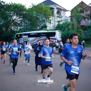 Race photo from BOGORUN 2026