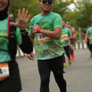 Race photo from ARUTMIN BORNEO RUN 2025