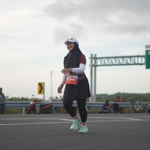 Race photo from KEDIRI HALF MARATHON 2026