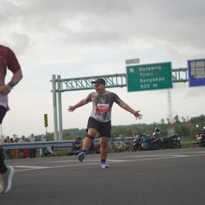 Race photo from KEDIRI HALF MARATHON 2026