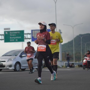 Race photo from KEDIRI HALF MARATHON 2026