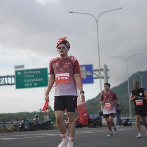 Race photo from KEDIRI HALF MARATHON 2026