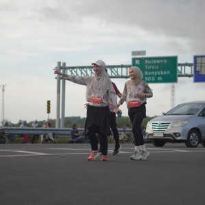 Race photo from KEDIRI HALF MARATHON 2026