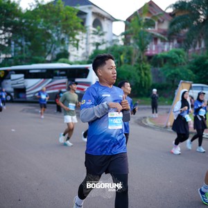 Race photo from BOGORUN 2026