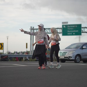 Race photo from KEDIRI HALF MARATHON 2026