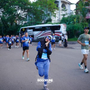 Race photo from BOGORUN 2026