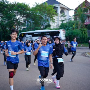 Race photo from BOGORUN 2026