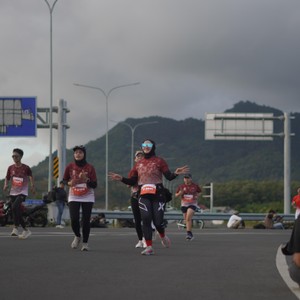 Race photo from KEDIRI HALF MARATHON 2026