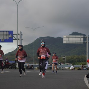 Race photo from KEDIRI HALF MARATHON 2026