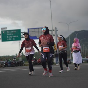 Race photo from KEDIRI HALF MARATHON 2026