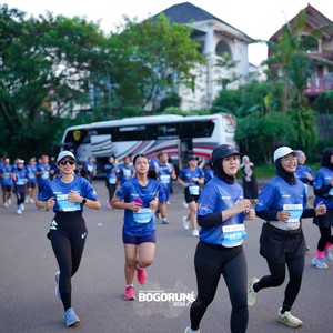 Race photo from BOGORUN 2026