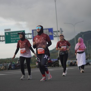Race photo from KEDIRI HALF MARATHON 2026