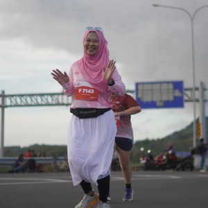 Race photo from KEDIRI HALF MARATHON 2026