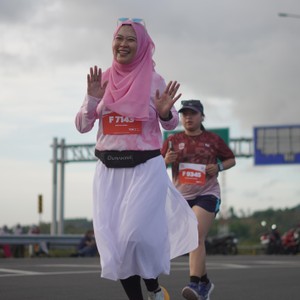 Race photo from KEDIRI HALF MARATHON 2026