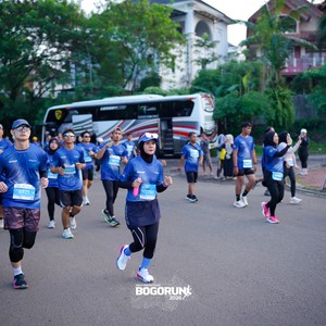 Race photo from BOGORUN 2026