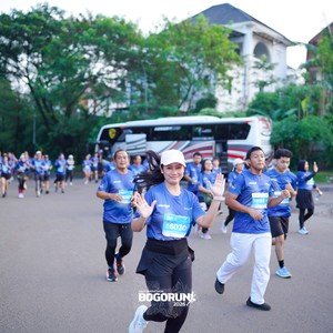 Race photo from BOGORUN 2026