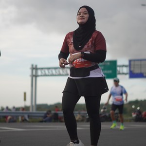 Race photo from KEDIRI HALF MARATHON 2026