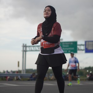 Race photo from KEDIRI HALF MARATHON 2026