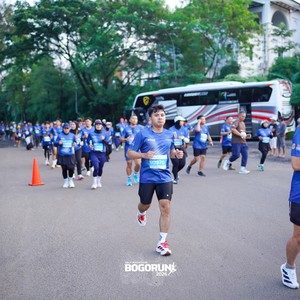 Race photo from BOGORUN 2026