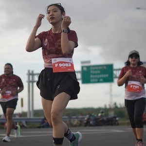 Race photo from KEDIRI HALF MARATHON 2026