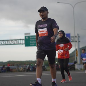 Race photo from KEDIRI HALF MARATHON 2026