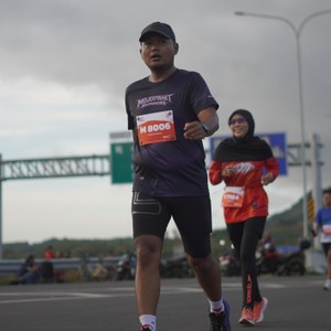 Race photo from KEDIRI HALF MARATHON 2026