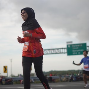 Race photo from KEDIRI HALF MARATHON 2026