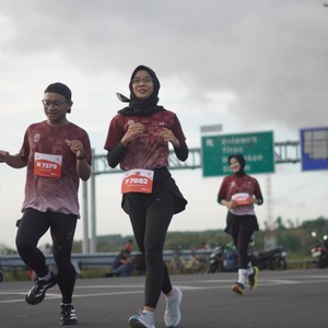 Race photo from KEDIRI HALF MARATHON 2026