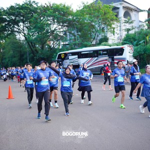 Race photo from BOGORUN 2026