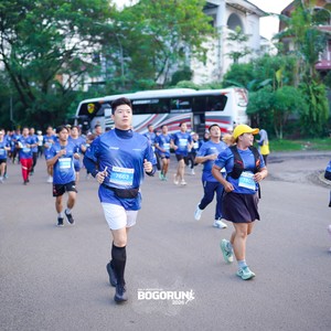Race photo from BOGORUN 2026