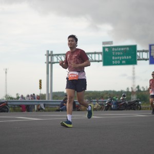 Race photo from KEDIRI HALF MARATHON 2026