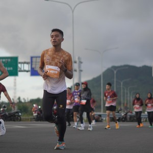 Race photo from KEDIRI HALF MARATHON 2026