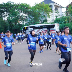 Race photo from BOGORUN 2026