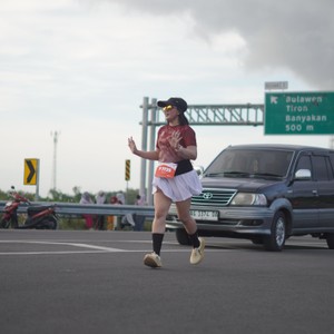 Race photo from KEDIRI HALF MARATHON 2026